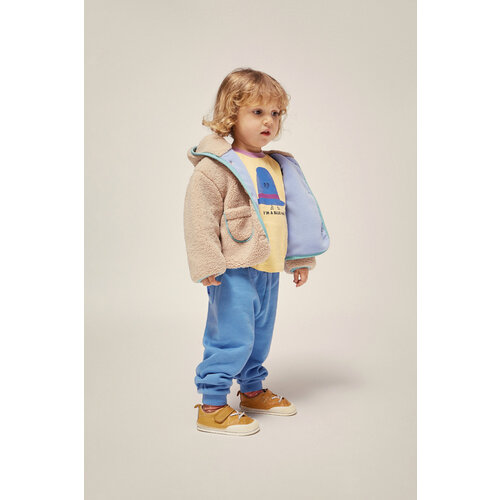 ecru teddy baby jacket THE CAMPAMENTO ecru teddy baby jacket