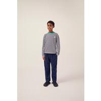 kids t-shirt long sleeves - blue stripes THE CAMPAMENTO kids t-shirt long sleeves - blue stripes