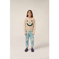 THE CAMPAMENTO kids knitted sweater - happy face