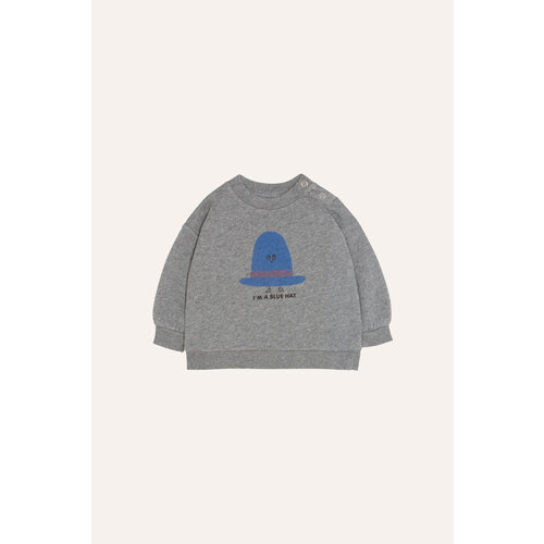 THE CAMPAMENTO baby sweatshirt oversized - blue hat