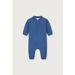 baby sweater suit - moon blue