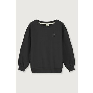 kids dropped shoulder sweater - nearly black