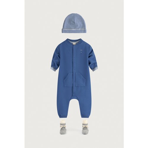 GRAY LABEL baby sweater suit - moon blue