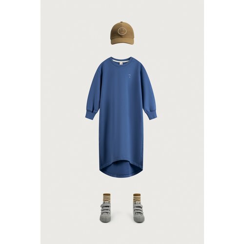 GRAY LABEL oversized circle-cut dress - blue moon