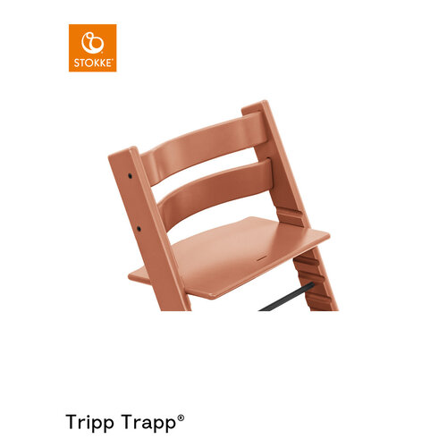 tripp trapp eetstoel - terracotta STOKKE tripp trapp eetstoel - terracotta