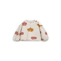 PLAY UP printed fleece sweater