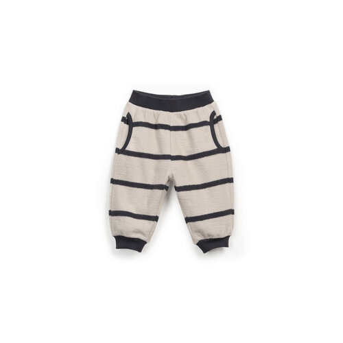PLAY UP striped jersey jogger