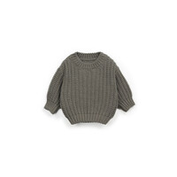 PLAY UP knitted sweater - green