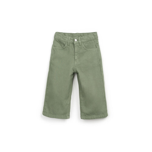 kids twill trousers - green PLAY UP kids twill trousers - green