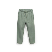 kids ribbed trousers - green PLAY UP kids ribbed trousers - green