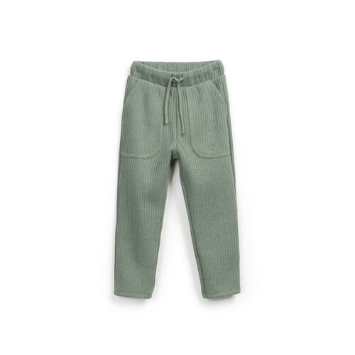 kids ribbed trousers - green PLAY UP kids ribbed trousers - green