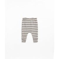 PLAY UP striped rib flamé leggings