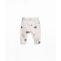 PLAY UP printed soft jersey trousers - sheep