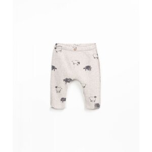 PLAY UP printed soft jersey trousers - sheep printed soft jersey trousers - sheep