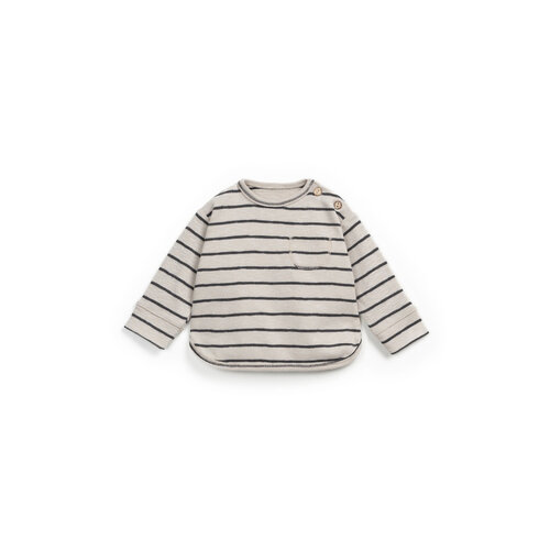 striped rib flamé shirt PLAY UP striped rib flamé shirt