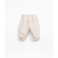 PLAY UP corduroy trousers - ecru