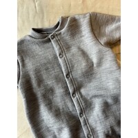 JOHA jumpsuit 2 in 1 - grey melange 95% wool