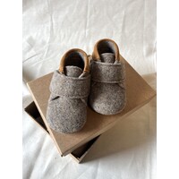POMPOM beginners wool - brown melange