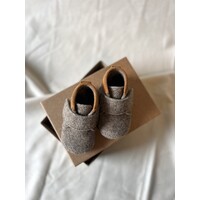 POMPOM beginners wool - brown melange