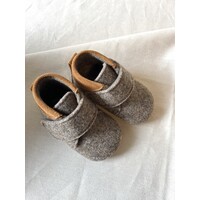 POMPOM beginners wool - brown melange