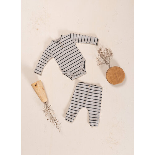 PLAY UP striped rib flamé body