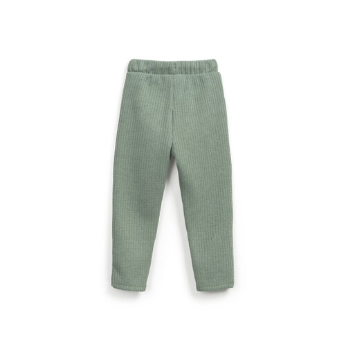 kids ribbed trousers - green PLAY UP kids ribbed trousers - green