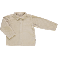 POUDRE ORGANIC blouse belladone velours - biscotti
