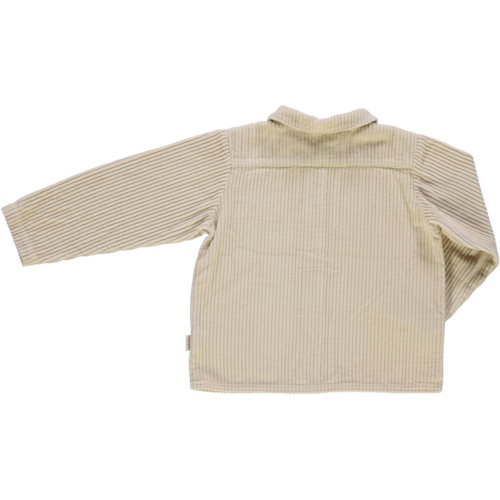 POUDRE ORGANIC blouse belladone velours - biscotti