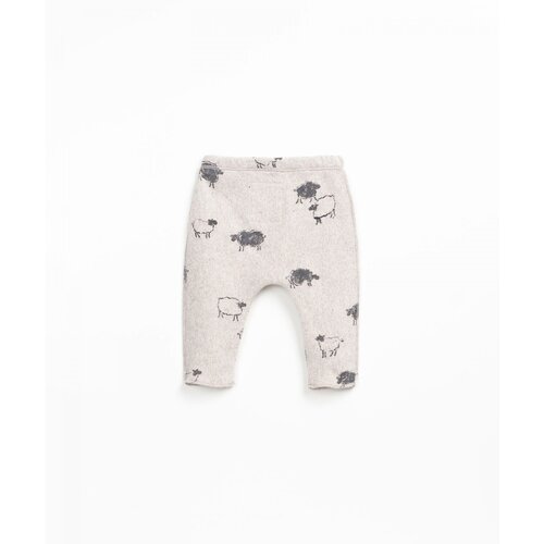 PLAY UP printed soft jersey trousers - sheep