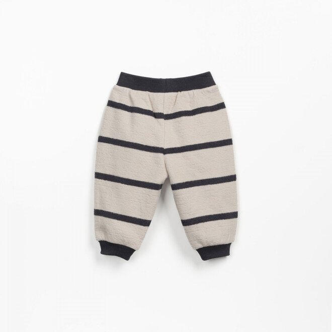 striped jersey jogger