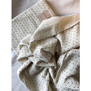 tetradoek groot sesame - hearts