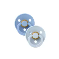 2 pack latex - 6-18m - sky blue/baby blue BIBS 2 pack latex - 6-18m - sky blue/baby blue