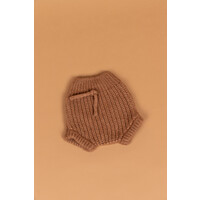 PEQUENO TOCON knitted baby bloomer - camel
