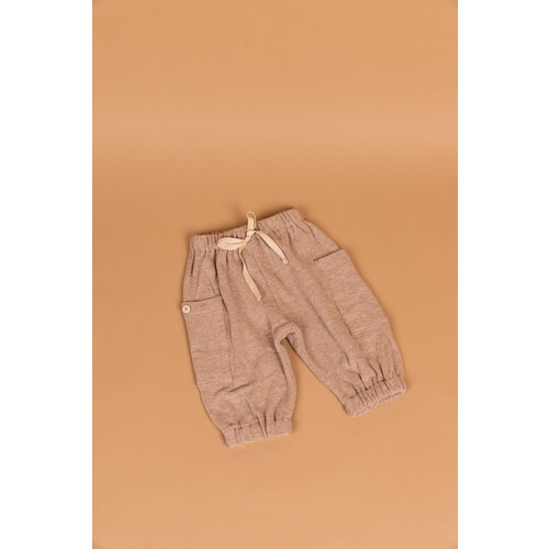PEQUENO TOCON soft cargo pants - beige