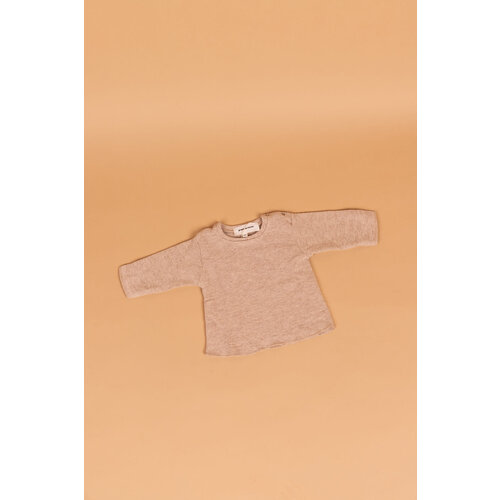 PEQUENO TOCON soft jersey sweater - tostado