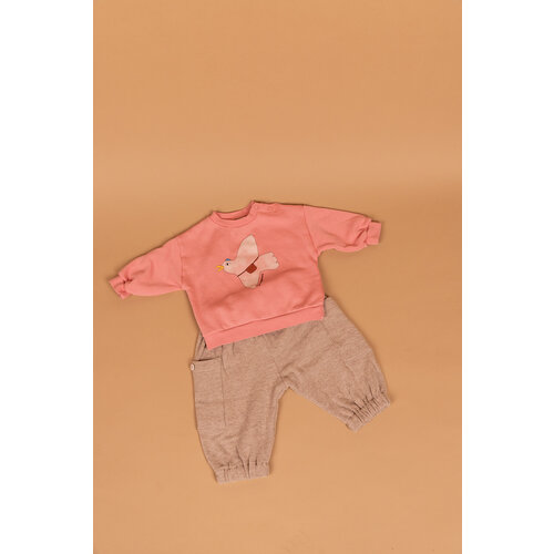 PEQUENO TOCON soft cargo pants - beige