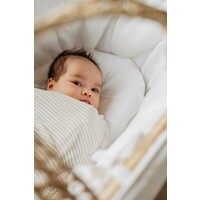 PUCKABABY inbakerslaapzak piep - groene streepjes - TOG 0,5