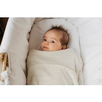 PUCKABABY inbakerslaapzak piep - groene streepjes - TOG 0,5