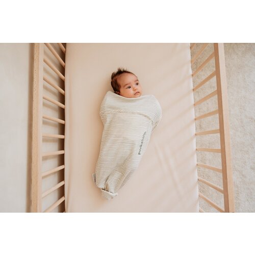 PUCKABABY inbakerslaapzak piep - groene streepjes - TOG 0,5