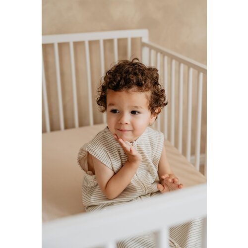 PUCKABABY 4 seasons sleeping bag - green stripes