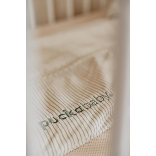 PUCKABABY 4 seasons sleeping bag - green stripes