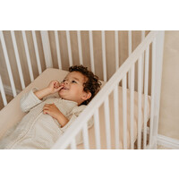 PUCKABABY 4 seasons sleeping bag - green stripes
