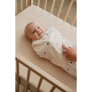 inbakerslaapzak piep - hartjes - TOG 0,5