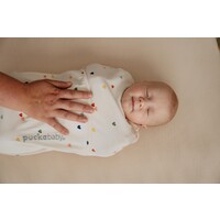 PUCKABABY inbakerslaapzak piep - hartjes - TOG 0,5