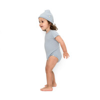 MINIMALISMA beanie - zijde/katoen - clear water