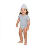 MINIMALISMA beanie - zijde/katoen - clear water
