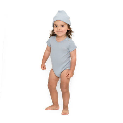 MINIMALISMA beanie - zijde/katoen - clear water