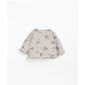 printed soft jersey sweater baby