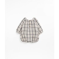 checked woven jumpsuit PLAY UP checked woven jumpsuit