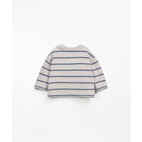 PLAY UP jersey longsleeve t-shirt striped blue